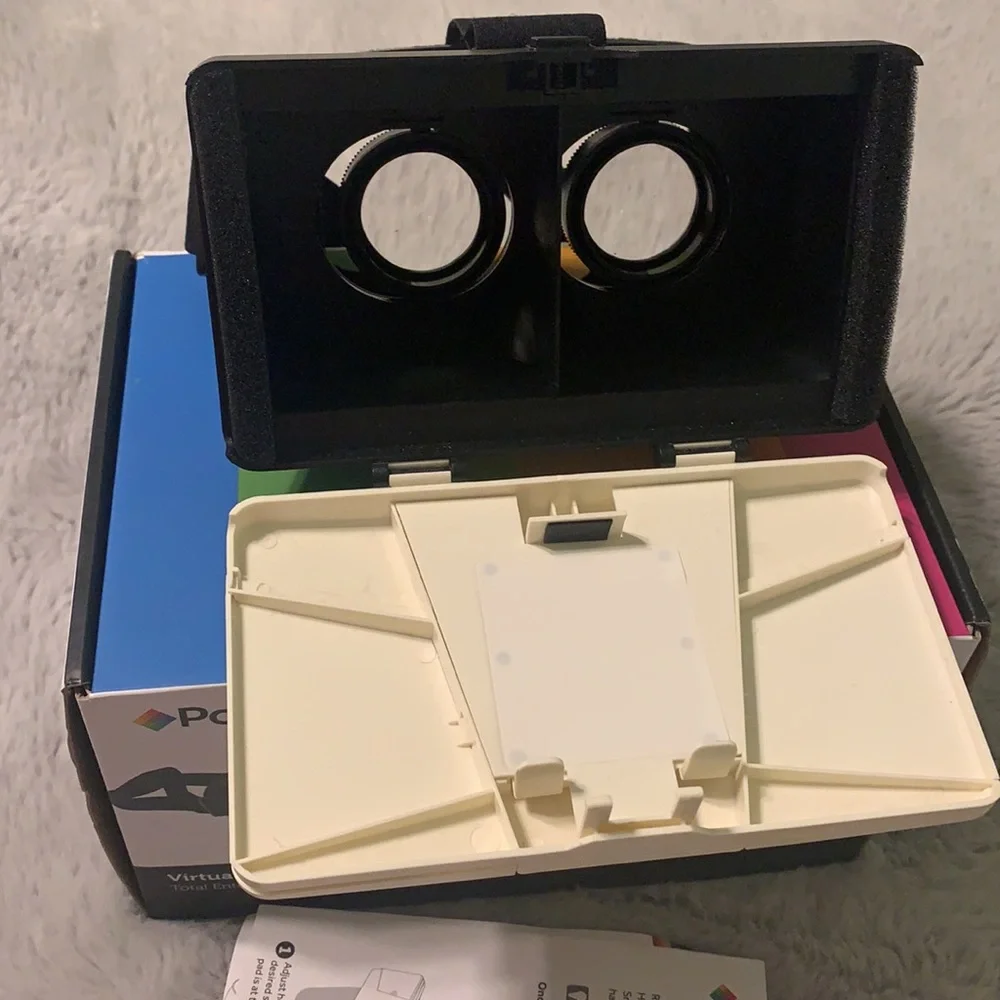Polaroid Virtual Reality Headset w/ Box & Instruction Manual Collectable EUC